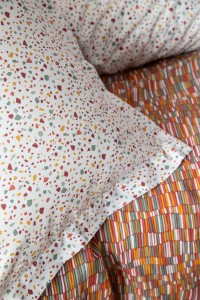 Senses Pamuk Puplin Posteljina Set (AP) -  Leros Terracotta | Ranforce Pamuk Posteljina