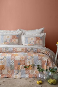 Senses Pamuk Puplin Posteljina Set (AP) -  Maude Terracotta | Ranforce Pamuk Posteljina