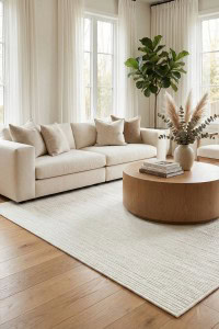 Tepih Bali Jut (BLJ 02) - White (Bijeli) | Bali Jut