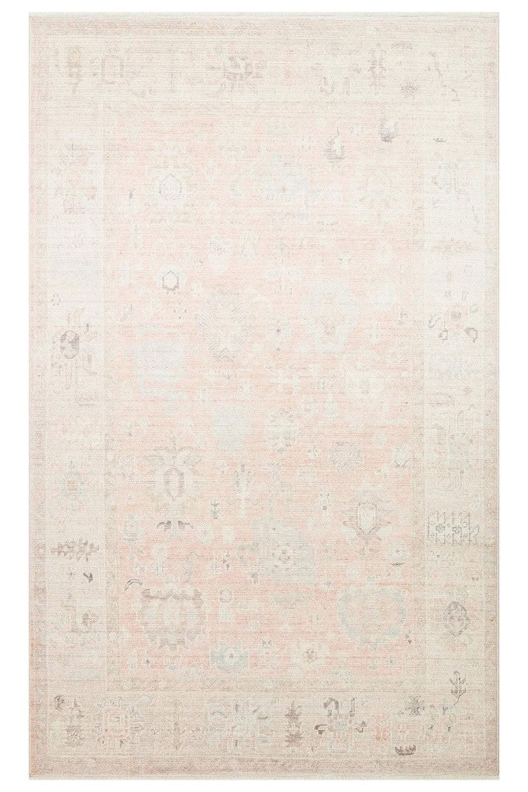 Tepih Grace u pastelnim bojama, elegantan i sofisticiran dizajn za moderni enterijer, idealan za dnevne sobe i spavaće sobe, visokokvalitetna tkanina i izrada.