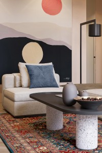 Tepih Kybele (05) - Navy Red | Kybele