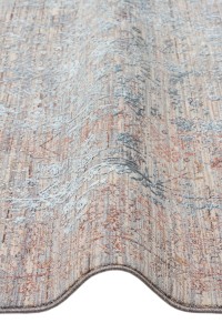 Tepih La Paz - Grey (LPZ02) iz ekskluzivne kolekcije, moderan i elegantan dizajn s vintage motivima, savršen za moderni enterijer i dodavanje topline prostoru.