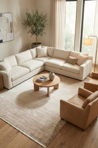 Tepih Lagos (16) - Cream Vizon (Bež-Bijeli) | Tepisi