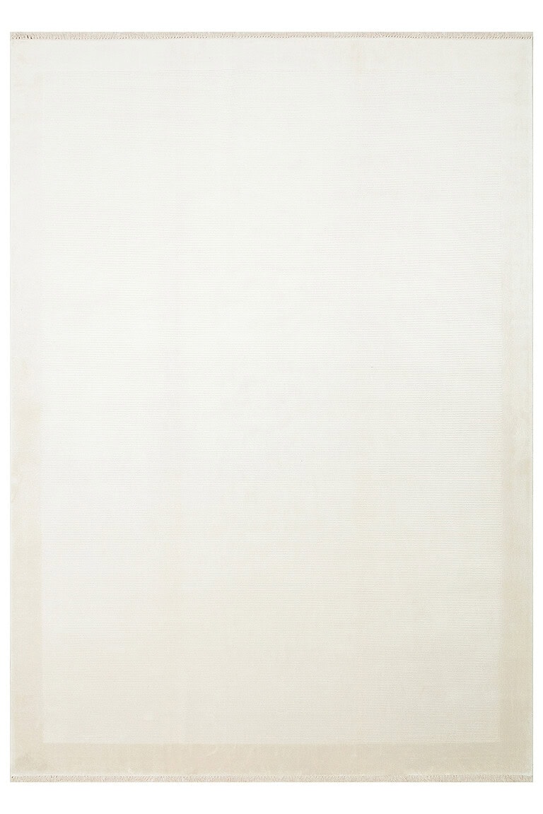 Bijeli tepih Napoli - Cream, elegantan i mekan, savršen za moderni i klasični enterijer, pruža toplinu i sofisticiranost prostoru. Idealno za dnevne sobe, spavaće sobe ili uredske prostore.