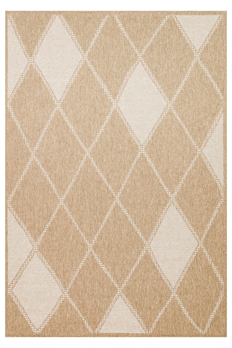 Visokokvalitetni tepih Salda (SLD 04) u prirodnoj bijeloj boji, savršen za moderni i klasični enterijer, izrađen od prirodnih materijala za dugotrajnu udobnost i estetiku.