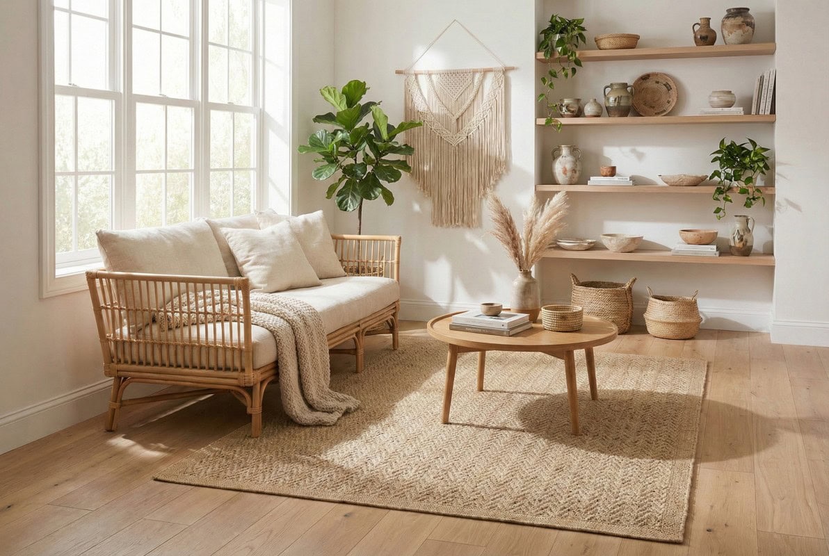 DASKA, Tepih Salda (SLD 05) - Prirodni, ručno rađeni tepih od prirodnih vlakana za toplu i ugodnu atmosferu u vašem domu.