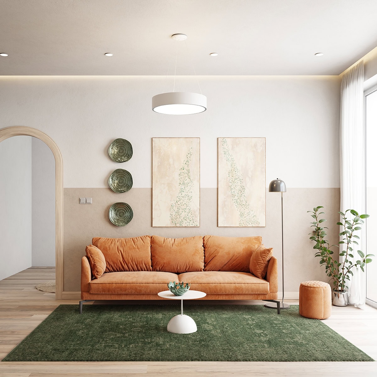 Tepih Shiraz (01) - Green (Zeleni) | Shiraz