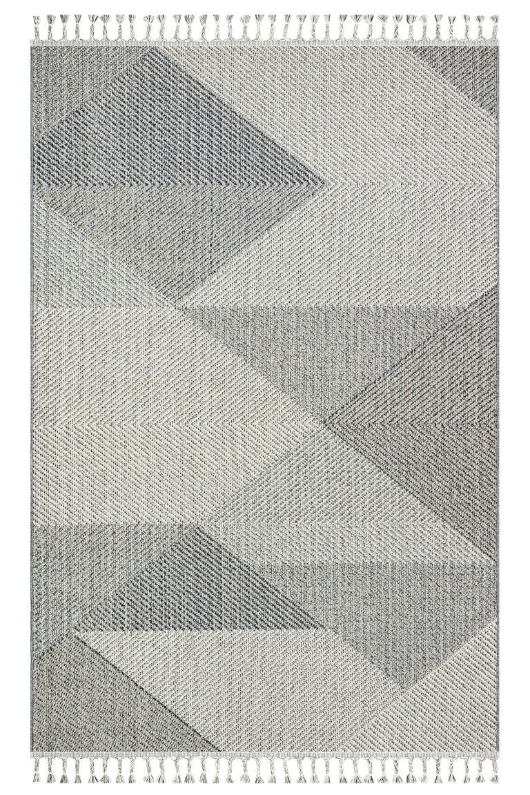 Srednjak za tepih Soho Multy, 80x150cm, modernog dizajna s geometrijskim uzorkom u neutralnim tonovima, idealan za dnevne sobe i spavaće sobe.