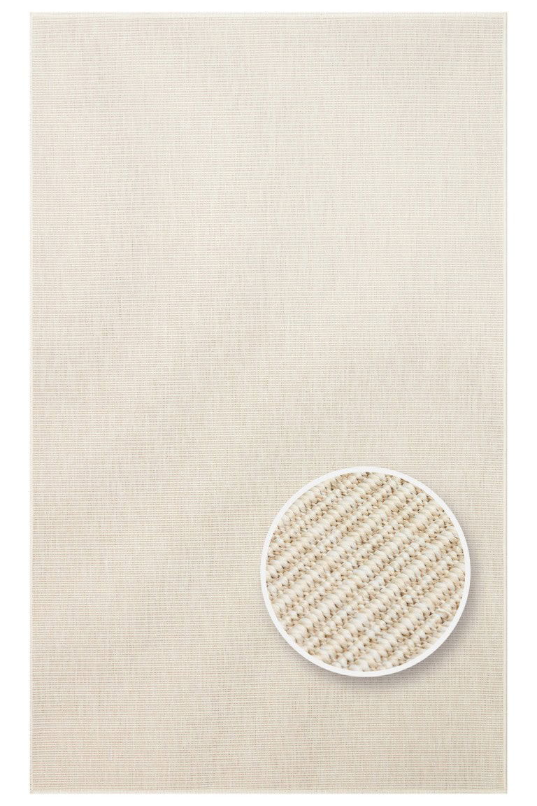 Bela tepih Ventura (VNT 2706) - Krem, elegantan i moderan dizajn za vaš dom, idealan za dnevne sobe i spavaće sobe, pruža udobnost i stil.
