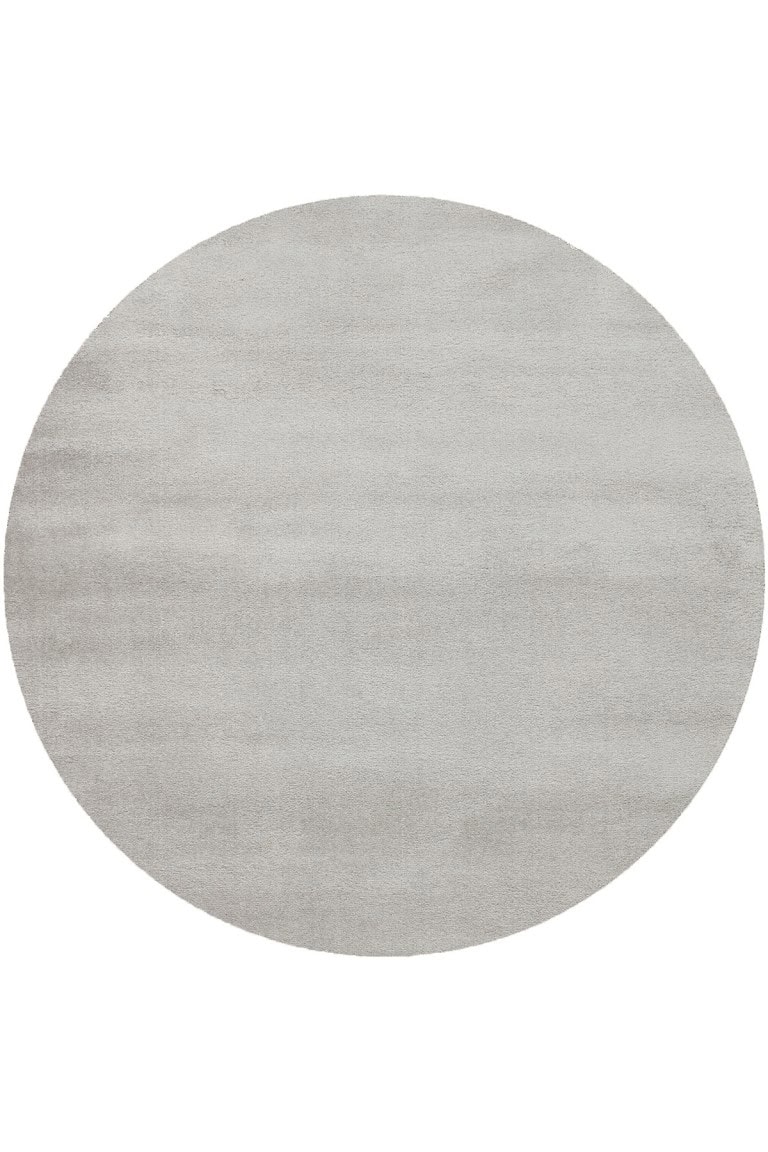 Baza za tepih Zen, siva, okruglog oblika, savršena za moderni i minimalistički enterijer, izrađena od visokokvalitetnih materijala za dugotrajnost i udobnost.