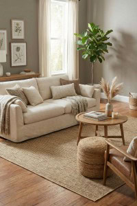 Tepih Ventura (VNT 01) - Natural Mocha | Salda / Ventura