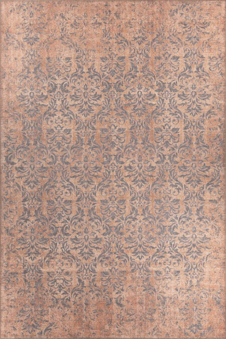 Visokokvalitetni tepih M318 s klasičnim uzorkom u bež i plavim tonovima, idealan za elegantne dnevne sobe i spavaće sobe, pruža toplinu i sofisticiranost prostoru.