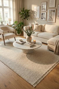 Oslo Tepih (Plain) - Bež | Oslo